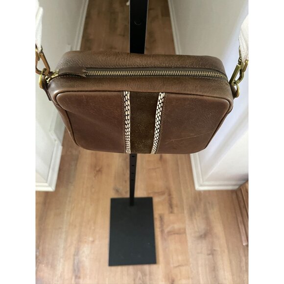 EUC Madewell The Transport Large Camera bag Suede Insert Crossbody Bag - Picture 2 of 8